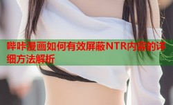 哔咔漫画如何有效屏蔽NTR内容的详细方法解析