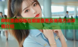哔咔漫画模板在哪里查看及使用方法详细介绍