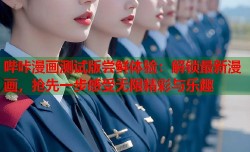哔咔漫画测试版尝鲜体验：解锁最新漫画，抢先一步感受无限精彩与乐趣