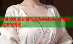 哔咔漫画刷新慢怎么办快速提升阅读体验技巧揭秘