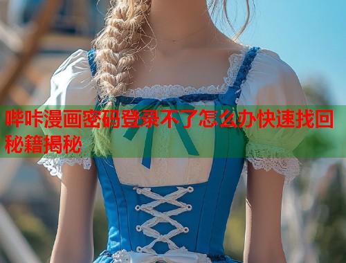 哔咔漫画密码登录不了怎么办快速找回秘籍揭秘  第1张