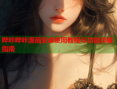 哔咔哔咔漫画安卓使用教程与功能详解指南  第2张