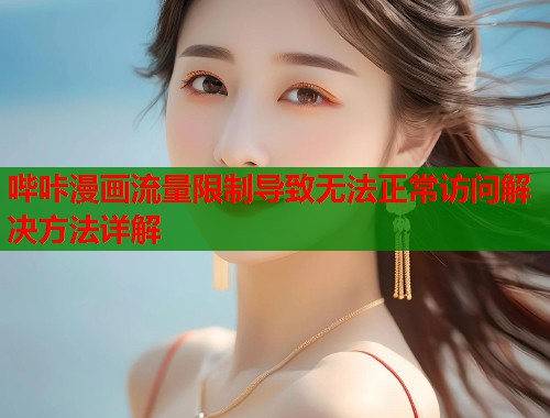 哔咔漫画流量限制导致无法正常访问解决方法详解  第2张