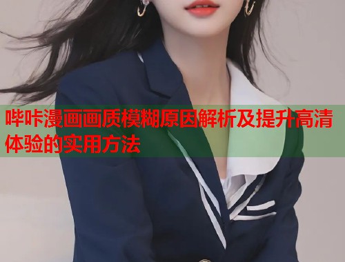 哔咔漫画画质模糊原因解析及提升高清体验的实用方法  第1张