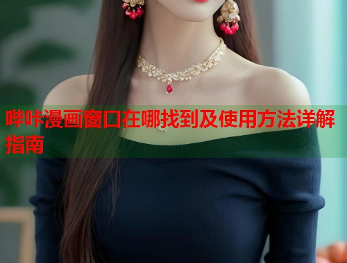 哔咔漫画窗口在哪找到及使用方法详解指南  第1张